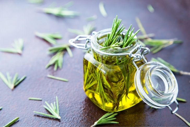 Rosemary oil for cough.