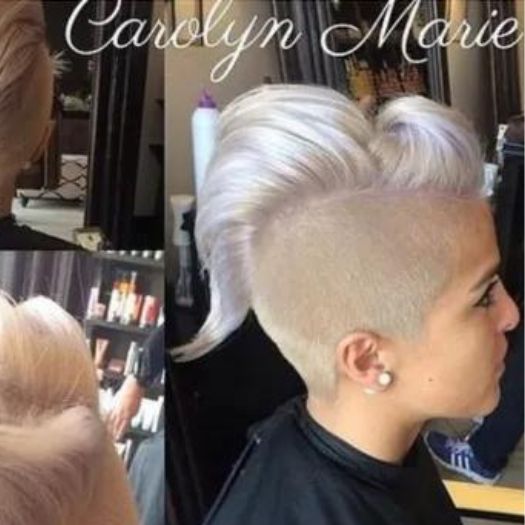 Trendy Mohawk Hairstyle