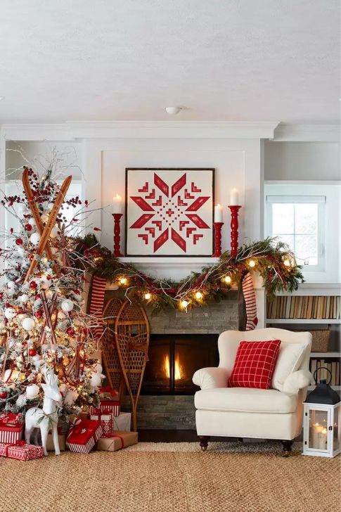 Scandinavian-Inspired Holiday Ornaments.