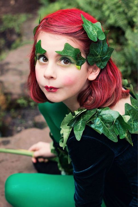 Poison Ivy Makeup.