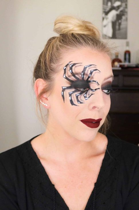 Spider Eye Makeup.
