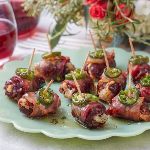 Bacon-Wrapped Dates Delight.