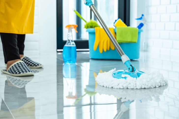 Step-by-Step Guide to Deep Cleaning Floors.