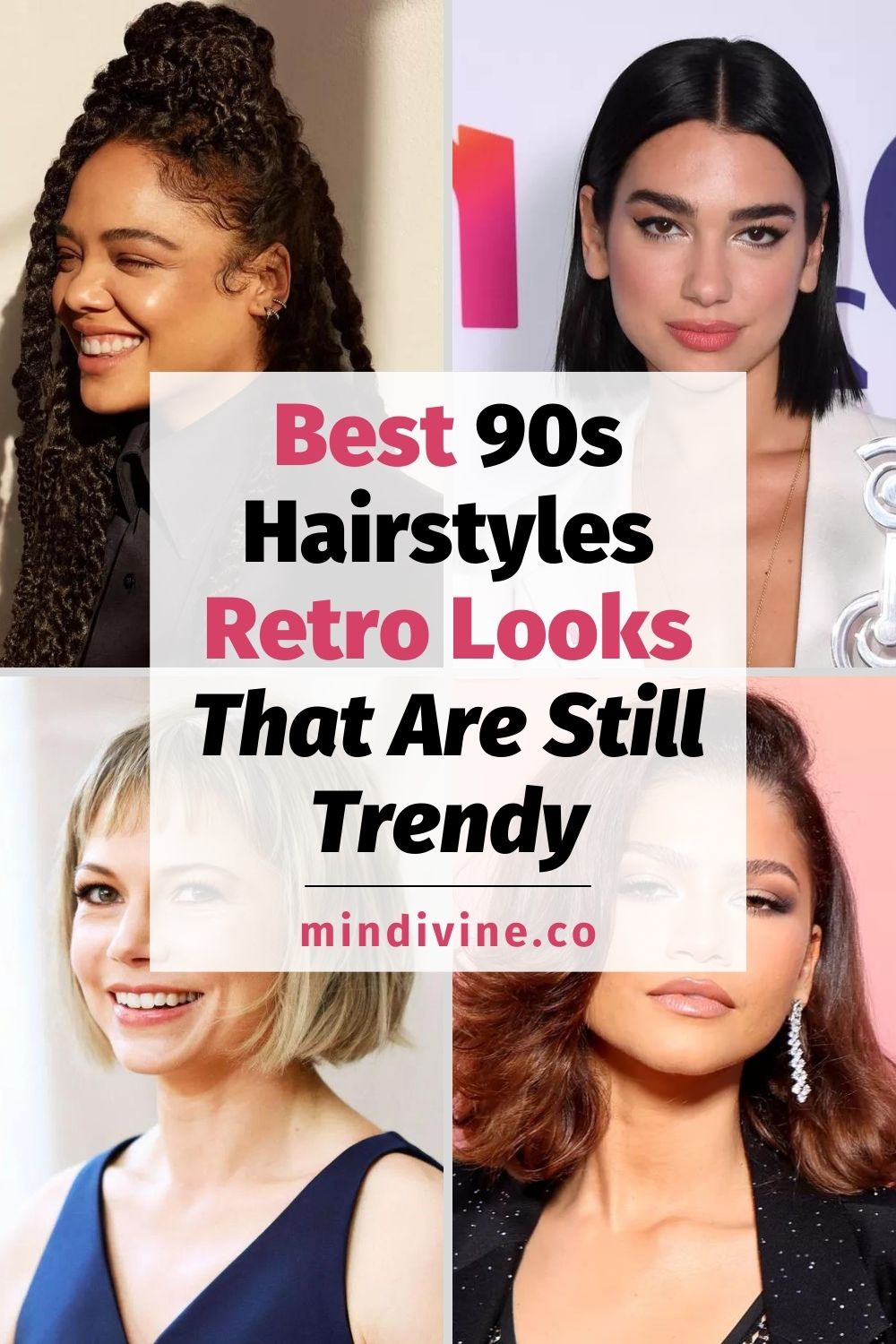 90s Hairstyles, 5 looks