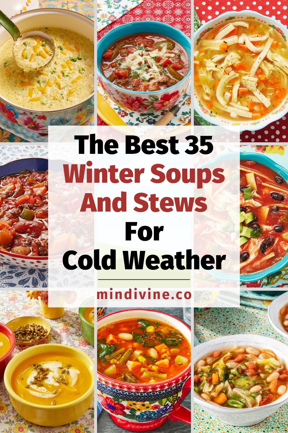 Winter Soups And Stews For Cold Weather