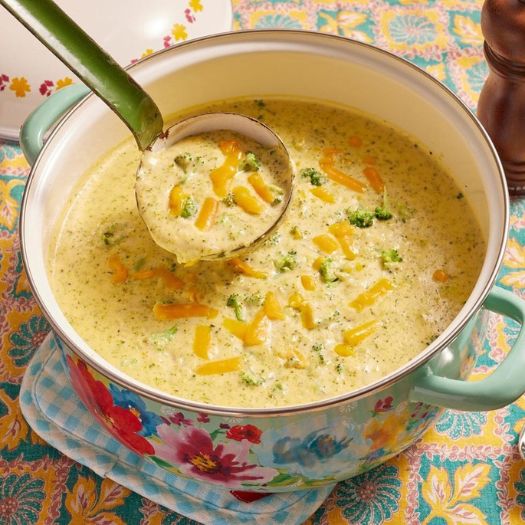 Broccoli-Cheese Soup.