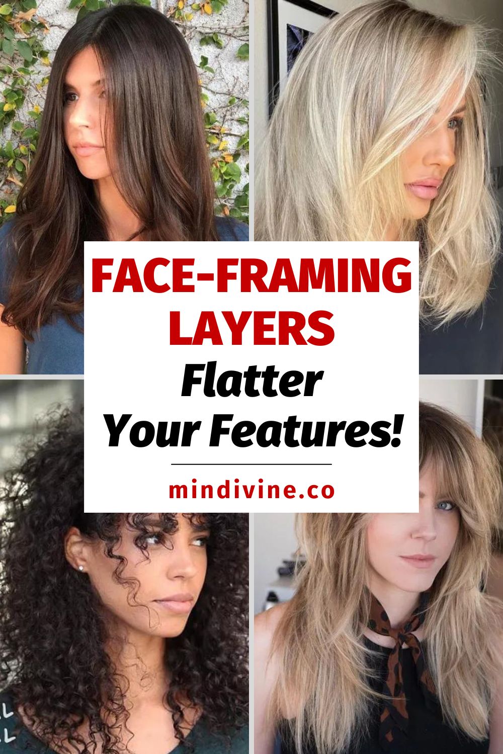 Face-Framing Layers: 4 Styles To Suit All Face Shapes