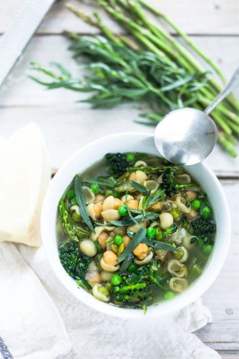 Spring Minestrone Soup