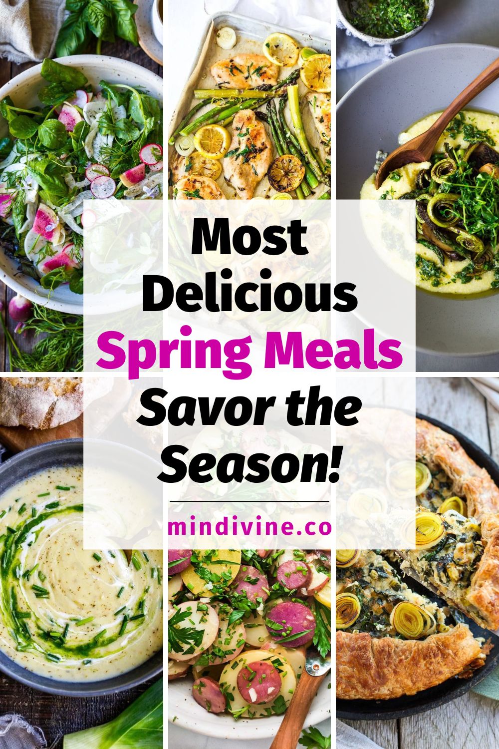 Spring Meals: 3 Fresh, Delicious And Very Healthy Recipes