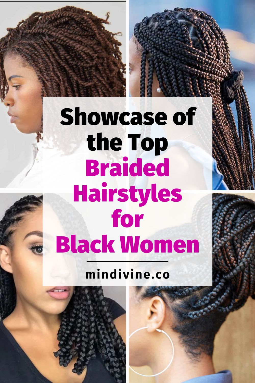 4 stylish braided hairstyles for Black women