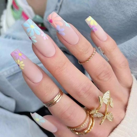 easter nails 24
