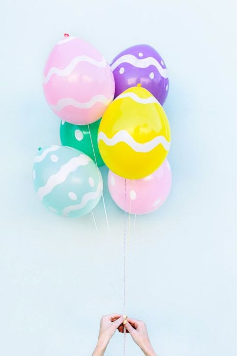 Easter Egg Balloons