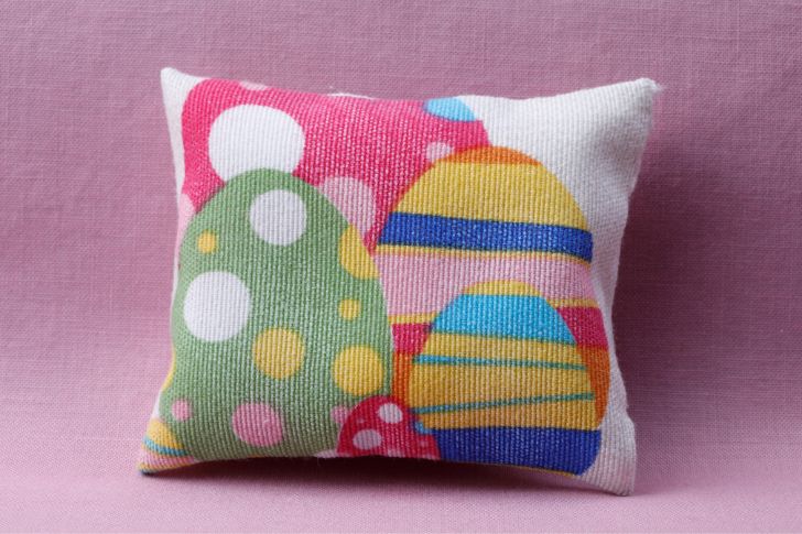 Pillow with Easter Theme