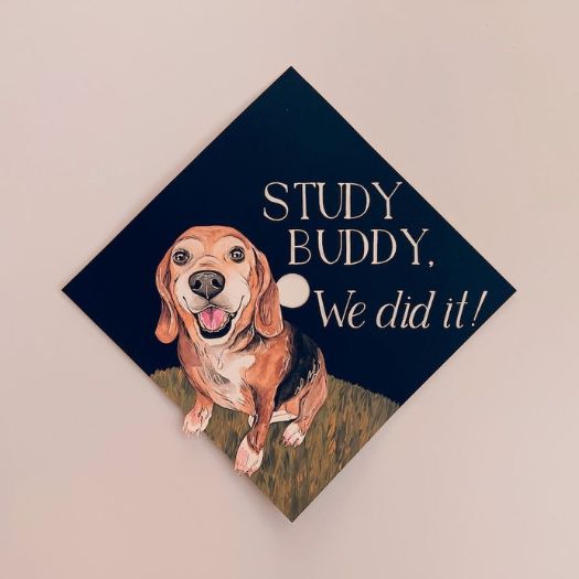 Graduation Cap with Pets
