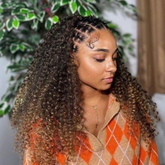 Curls and Band Braids