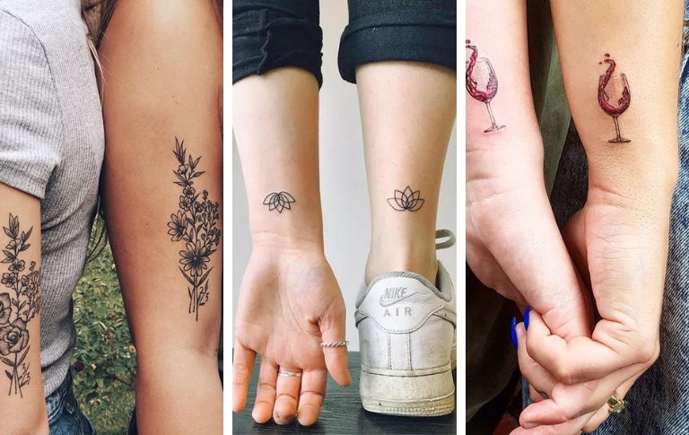 Top 25 Matching Tattoos for Best Friends - Get Inked!